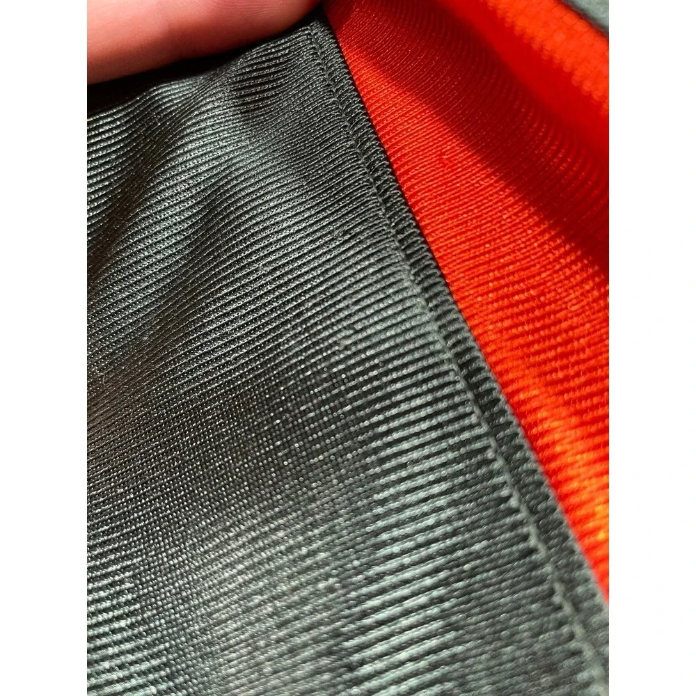 Miami Hurricanes Shorts Mens Large Nike NCAA Basketball Reversible Dazzle Shiny